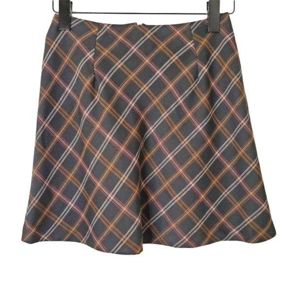 Vintage Dresses & Skirts - Vintage Tracy Evans | Plaid A-line Mini Skirt